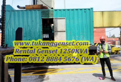 Sewa Genset 1250 KVA - Pelabuhan Tanjung Priok